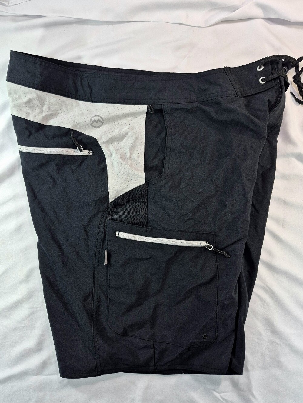 Magellan Outdoors Pro Fish Hybrid Angler Board Shorts Black Men L. Coastal Gorp